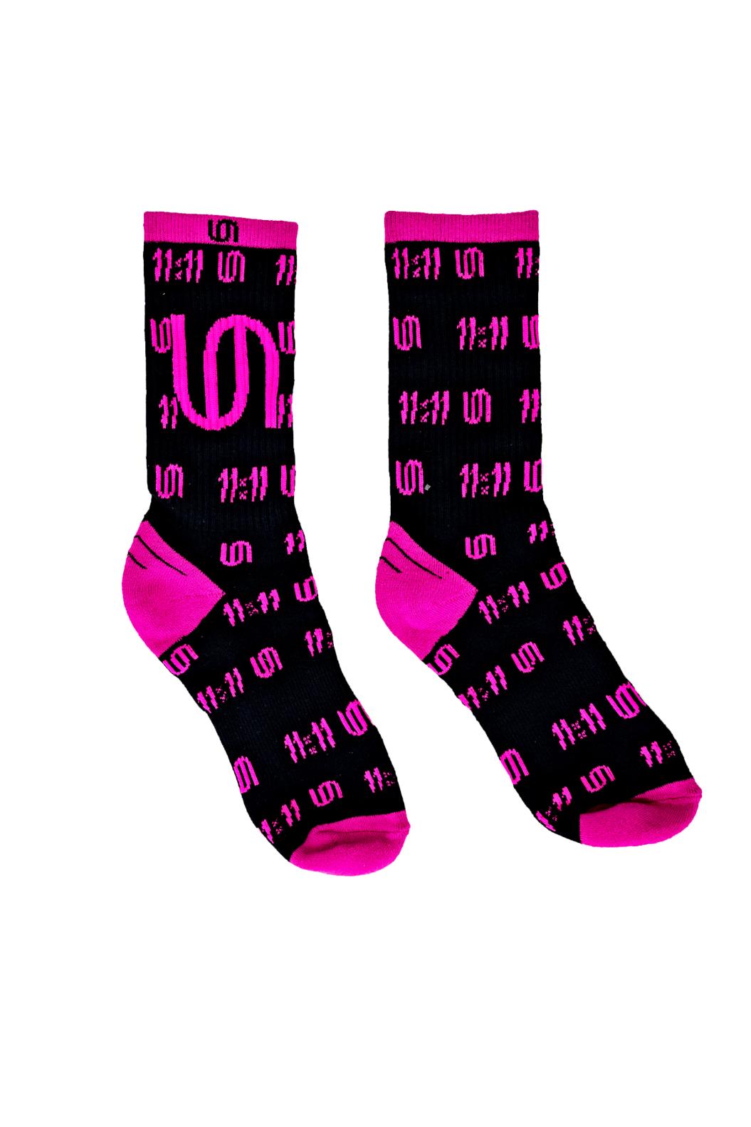 Uncommon1111 Socks – 1111 style crew socks with 11:11 design