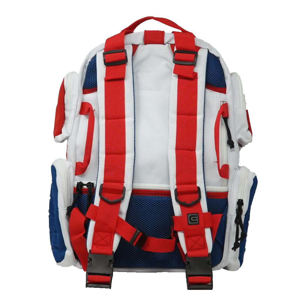 Ruck - 26 Liter Deluxe Backpack (Red White & Blue)