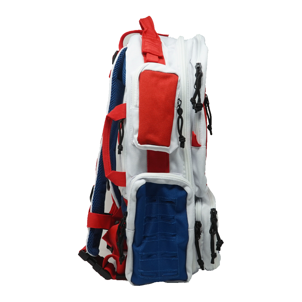 Ruck - 26 Liter Deluxe Backpack (Red White & Blue)