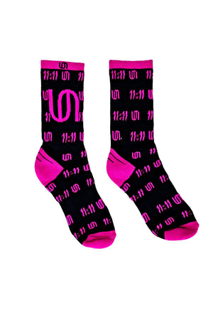 Uncommon1111 Socks – 1111 style crew socks with 11:11 design