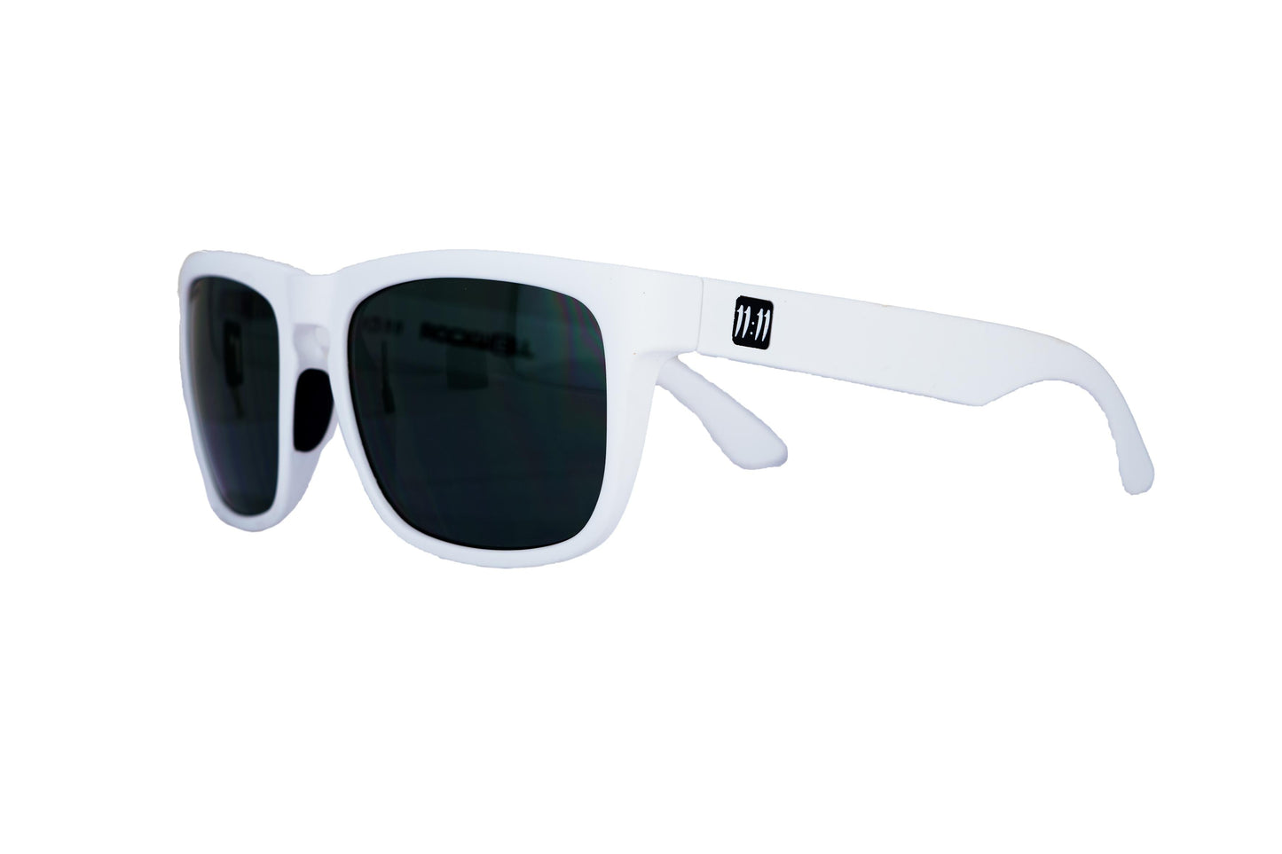 Uncommon1111 Sunglasses – White frame modern performance sunglasses
