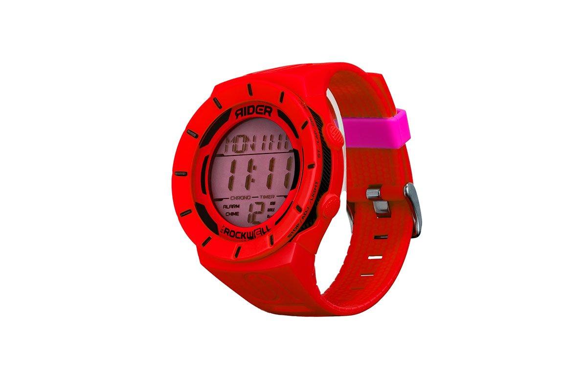 Uncommon1111 Watch – Red chronograph sports watch with activity tracking